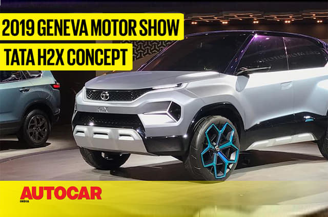 Tata H2X Concept first look video
